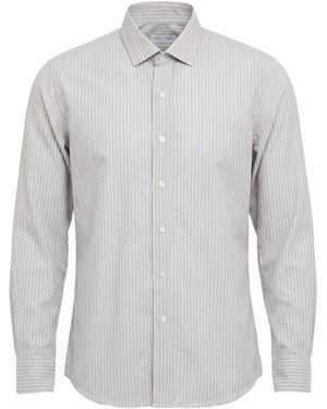 Salvatore Piccolo Camisa - Gris