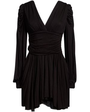 Odi Et Amo Mini Dress Viscose, Lycra - Black