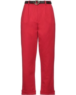 Dixie Trousers Viscose, Polyamide, Elastane - Red