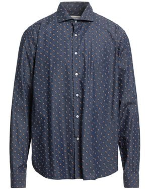 Ghirardelli Washed Shirt Cotton - Blue