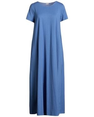 Apuntob Slate Maxi Dress Cotton - Blue