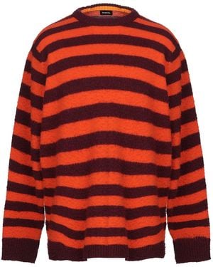 DIESEL Pullover - Rojo