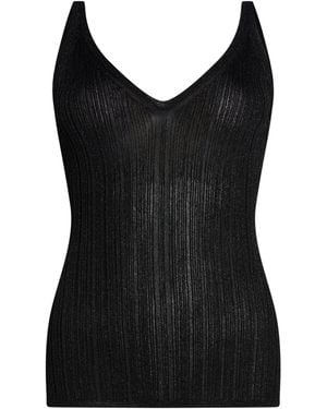Majestic Filatures Top Acetate, Polyamide, Metallic Fibre - Black