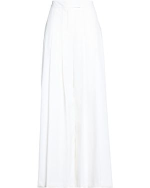 KARL LAGERFELD Trousers Polyester, Viscose, Elastane - White