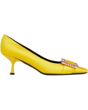 Sergio Rossi Court Shoes - Yellow
