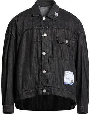 INSTRU(MEN-TAL) by MIHARA YASUHIRO Denim Outerwear - Black