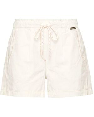 Napapijri Shorts & Bermuda Shorts Cotton, Elastane - Natural