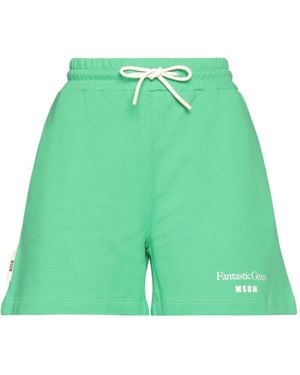 MSGM Shorts & Bermuda Shorts - Green