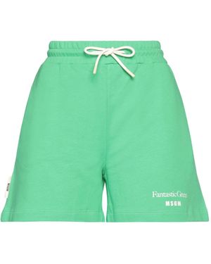 MSGM Shorts & Bermudashorts - Grün