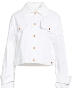 Carla G Denim Outerwear - White