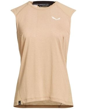 Salewa Puez T-Shirt Lycra, Wool, Polyamide, Elastane - Natural