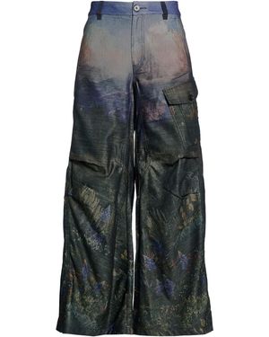 High Pantalone - Blu