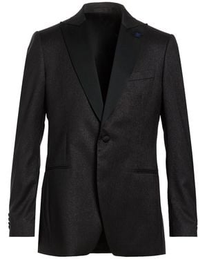 Lardini Blazer Wool, Polyester, Polyamide - Black
