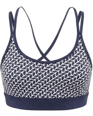 Tory Sport Midnight Top Tactel, Lycra - Blue