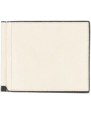 Valextra Document Holder Soft Leather - Natural