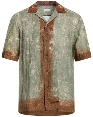 Dries Van Noten Military Shirt Cotton - Green