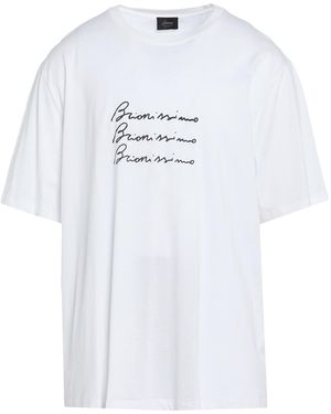 Brioni Camiseta - Blanco