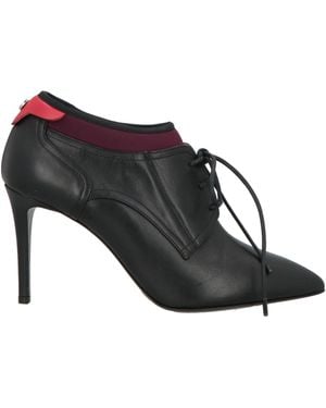 Pollini Zapatos De Cordones - Negro