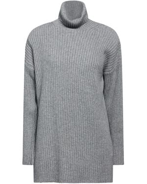 ViCOLO Turtleneck Viscose, Polyamide, Wool, Cashmere - Gray