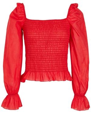8 by YOOX Top - Red