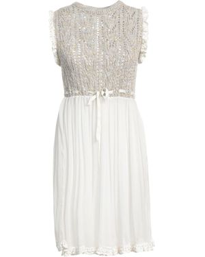 Philosophy Di Lorenzo Serafini Vestito Corto - Bianco