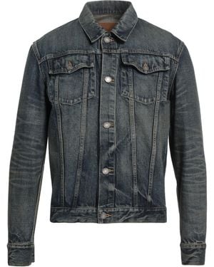 Saint Laurent Denim Outerwear - Grey