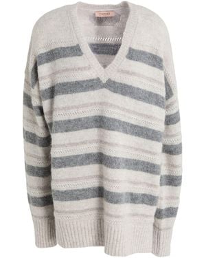 Twinset Jumper Polyamide, Alpaca Wool, Viscose, Polyester - Grey