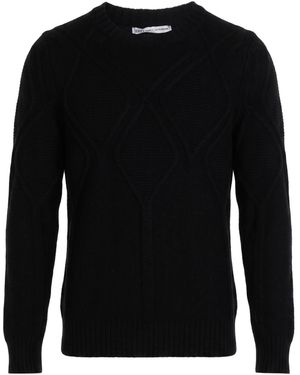 Daniele Alessandrini Sweater Wool, Polyimide - Black