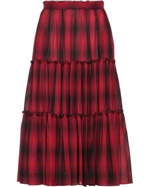 DSquared² Midi Skirt - Red