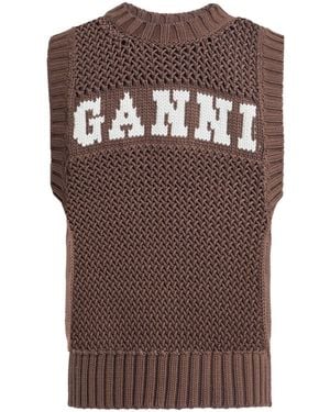 Ganni Pullover - Braun