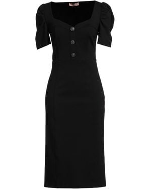 Twin Set Midi Dress - Black