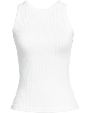 LA SEMAINE Paris Canotta - Bianco