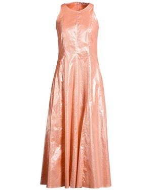 Caliban Maxi Dress Cotton, Polyurethane, Elastane - Pink