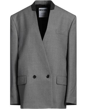 Moschino Couture Blazer Virgin Wool - Gray
