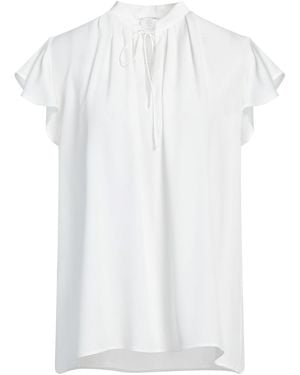 Eleventy Top Cotton, Polyamide, Elastane - White
