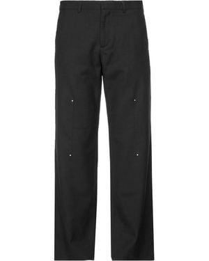 HELIOT EMIL Trousers Wool, Mohair Wool - Black