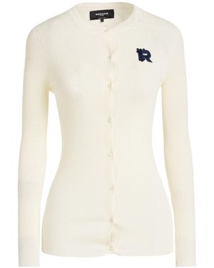 Rochas Strickjacke - Weiß
