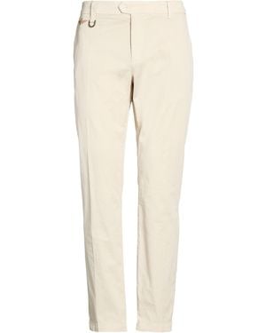 Aeronautica Militare Trousers Cotton, Elastane - Natural