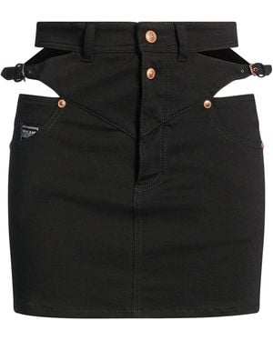 Versace Jeans Couture Denim Skirt Cotton, Elastane - Black