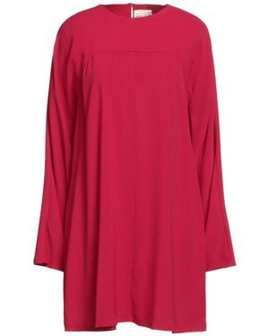 Semicouture Mini Dress - Red