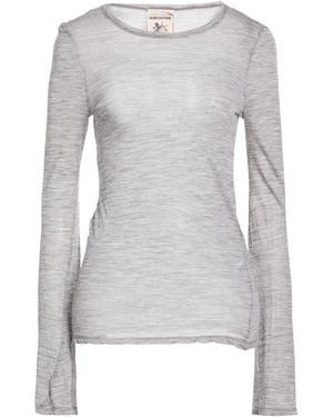 Semicouture T-Shirt Wool, Polyamide - Gray
