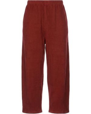 NEIRAMI Trousers Acrylic, Cotton, Elastane - Red
