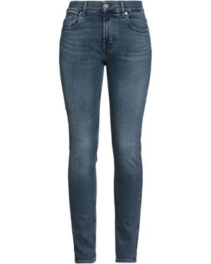 7 For All Mankind Jeans Cotton, Lyocell, Elastomultiester, Elastane - Blue