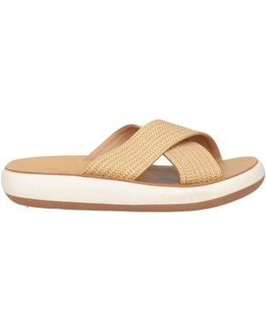 Ancient Greek Sandals Sand Sandals Textile Fibers - Natural