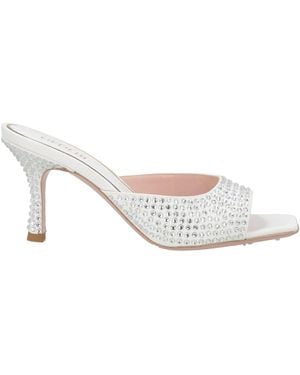 Gedebe Sandals - White