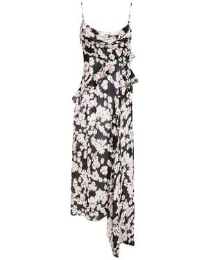 MSGM Midi Dress Viscose - White