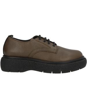 Carmens Lace-Up Shoes Leather - Brown