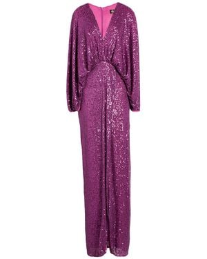 CAMILLA Maxi Dress Polyester, Elastane - Purple