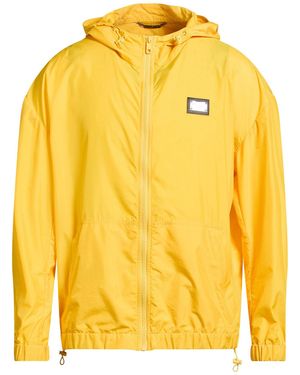 Dolce & Gabbana Jacket Polyamide, Polyester - Yellow