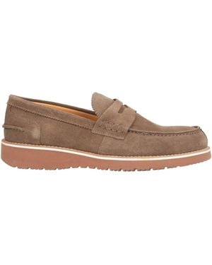 Exton Loafers Leather - Brown